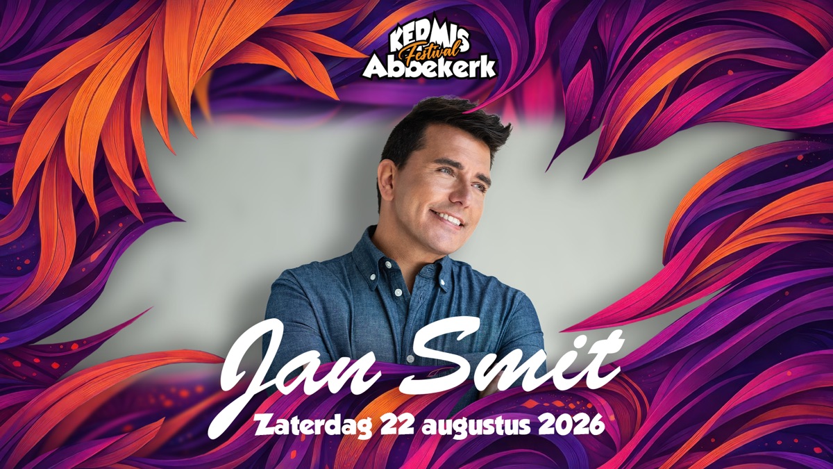 Jan Smit — zaterdag 22 augustus 2026